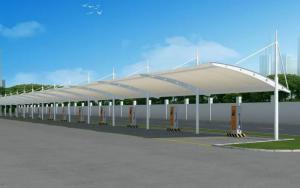 冷水江市膜结构停车棚