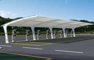 冷水江市膜结构停车棚