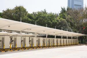 冷水江市膜结构停车棚