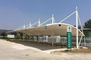 冷水江市膜结构停车棚